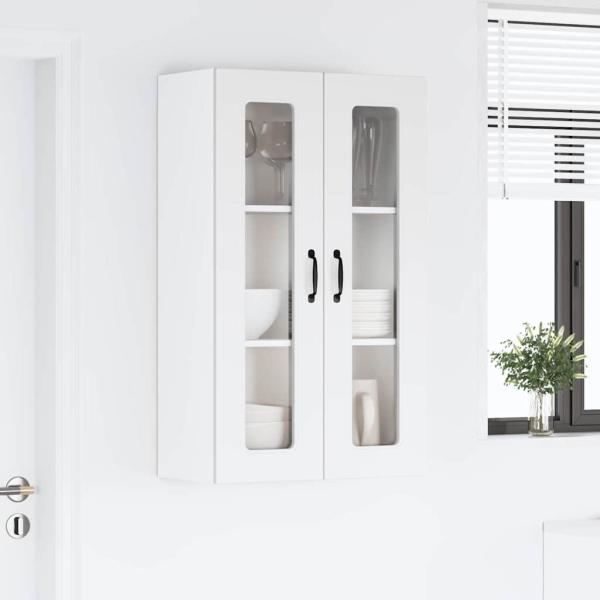 Küchenhängeschrank mit Tür Weiß 60 x 31 x 100 cm Holzwerkstoff