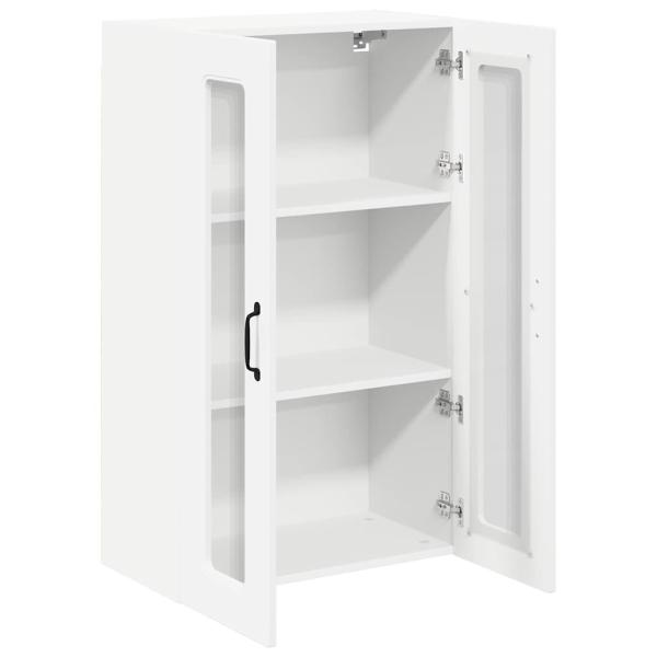 Küchenhängeschrank mit Tür Weiß 60 x 31 x 100 cm Holzwerkstoff