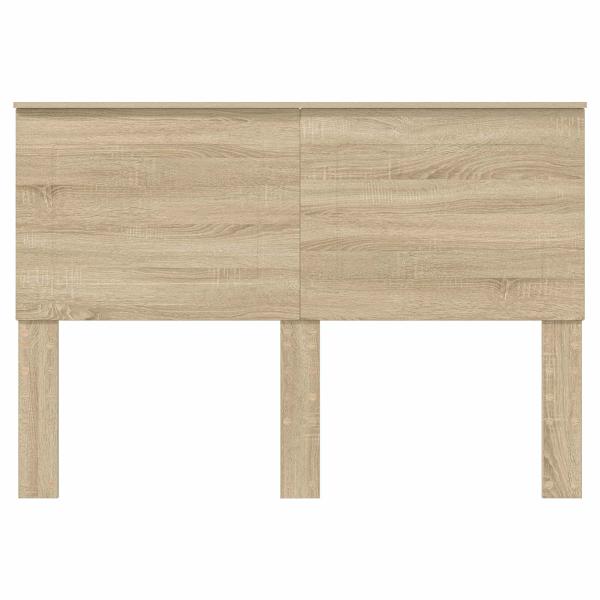 Kopfteil mit Kopfteil Sonoma-Eiche 150 cm Holzwerkstoff