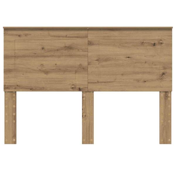Kopfteil mit Kopfteil Artisan-Eiche 150 cm Holzwerkstoff