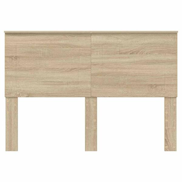 Kopfteil mit Kopfteil Sonoma-Eiche 140 cm Holzwerkstoff