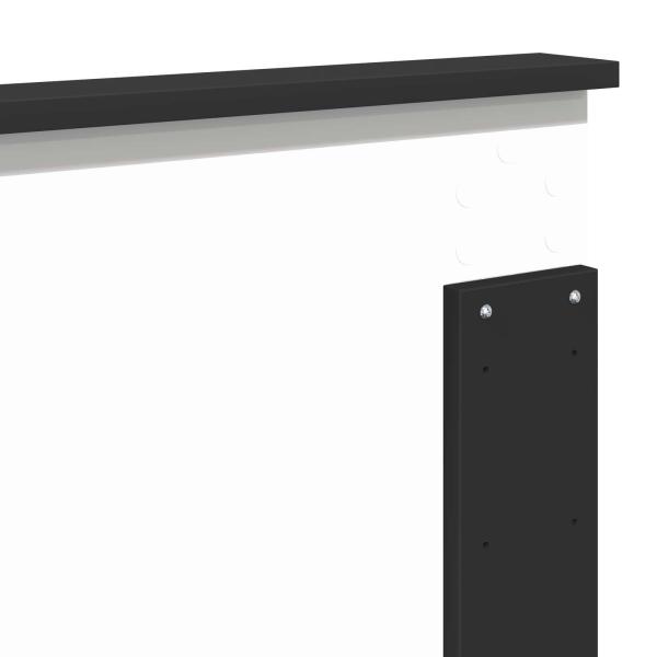 Kopfteil Schwarze Eiche 100 cm Holzwerkstoff