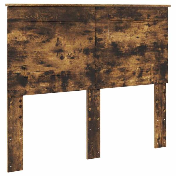Kopfteil mit Kopfteil Geräucherte Eiche 135 cm Holzwerkstoff