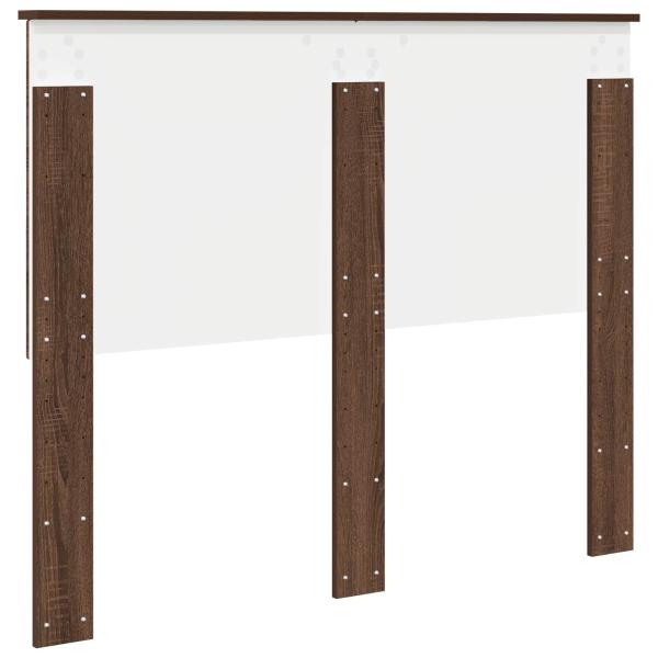 Kopfteil Braun Eichen-Optik 100 cm Holzwerkstoff
