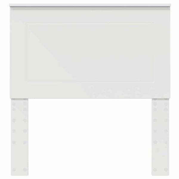Kopfteil mit Kopfteil Weiß 100 cm Holzwerkstoff