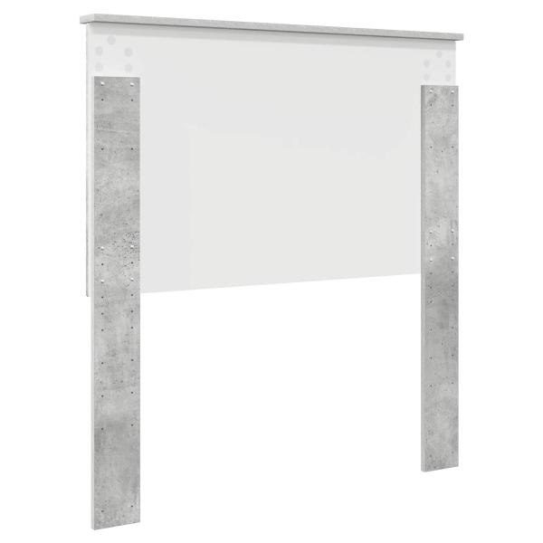 Kopfteil Betongrau 100 cm Holzwerkstoff