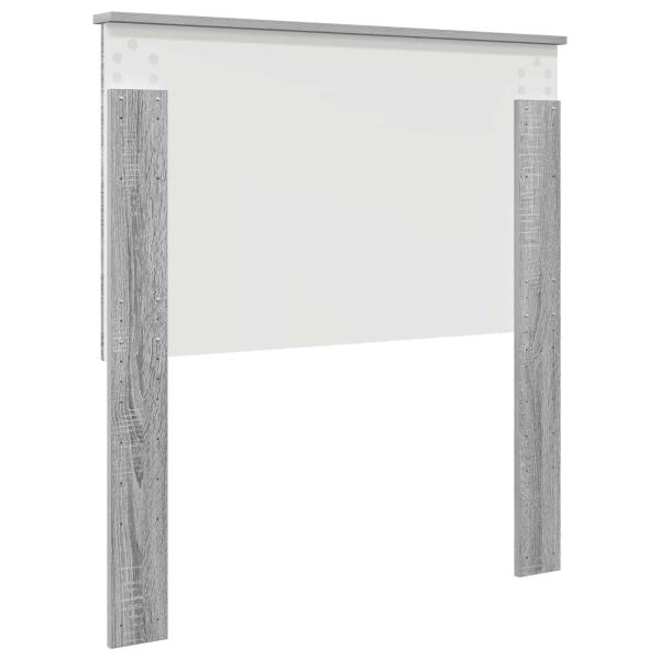 Kopfteil Graues Sonoma 100 cm Holzwerkstoff