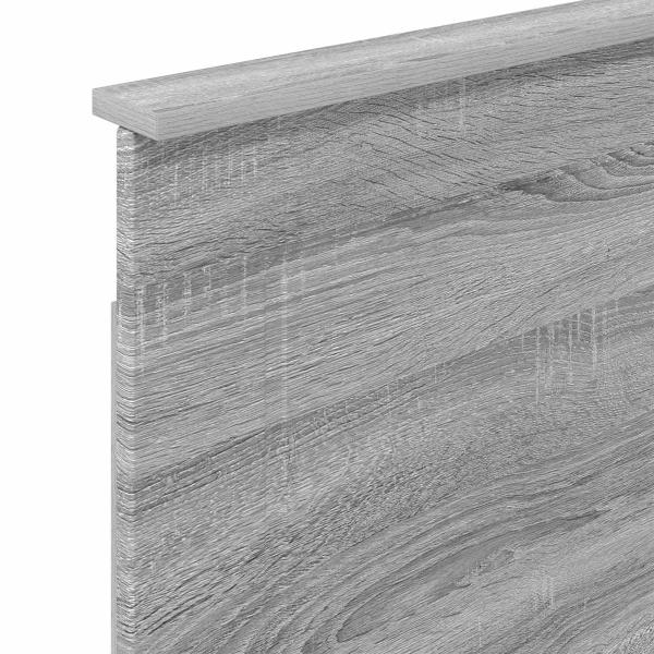 Kopfteil Graues Sonoma 100 cm Holzwerkstoff