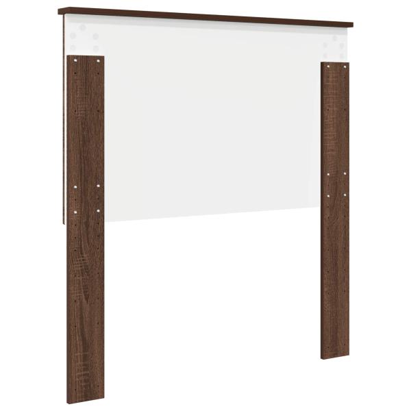 Kopfteil Braun Eichen-Optik 100 cm Holzwerkstoff