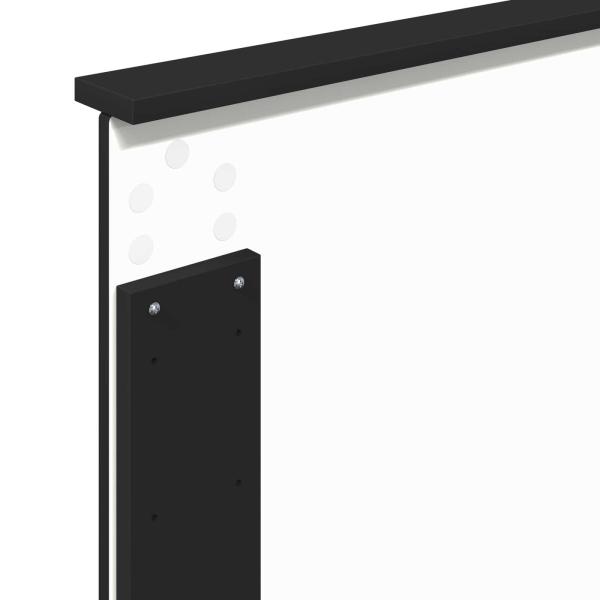 Kopfteil Schwarze Eiche 100 cm Holzwerkstoff