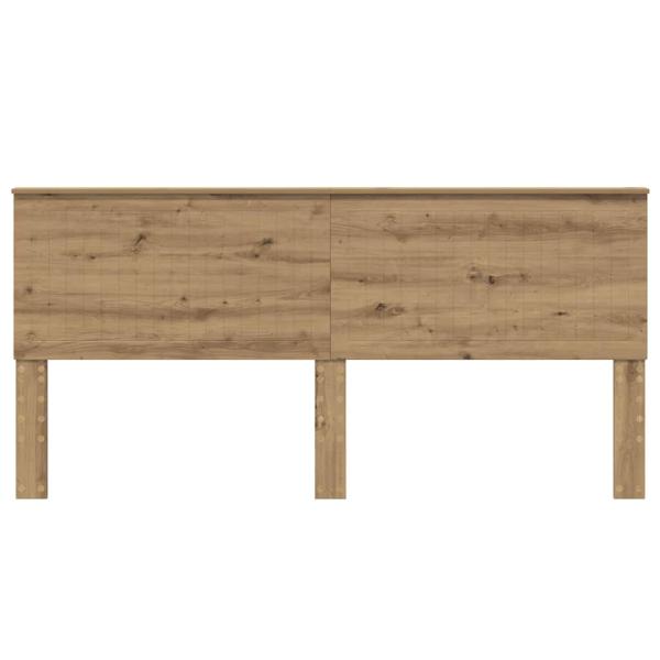 Kopfteil mit Kopfteil Artisan-Eiche 200 cm Holzwerkstoff