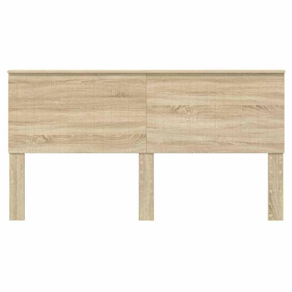 Kopfteil mit Kopfteil Sonoma-Eiche 180 cm Holzwerkstoff