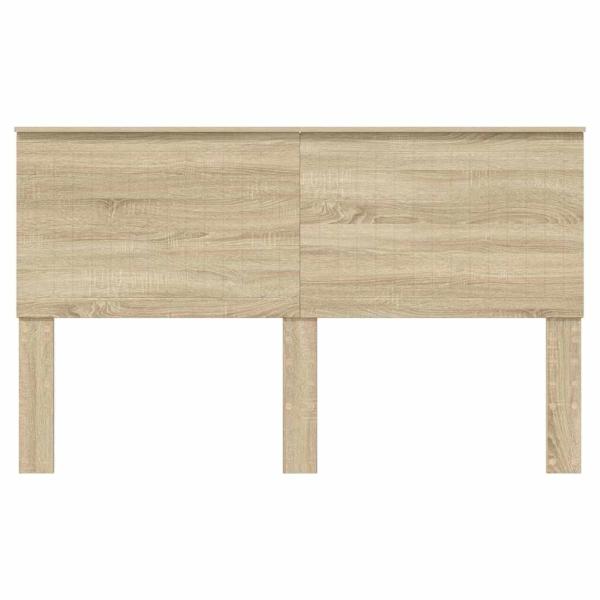 Kopfteil mit Kopfteil Sonoma-Eiche 160 cm Holzwerkstoff