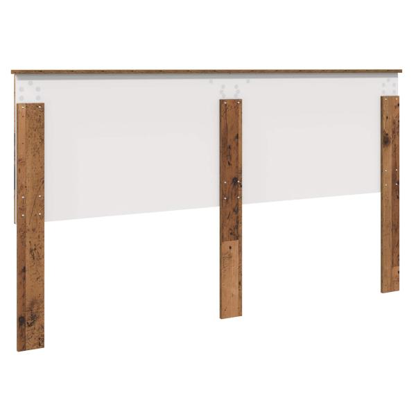 Kopfteil mit Kopfteil Altholz 150 cm Holzwerkstoff