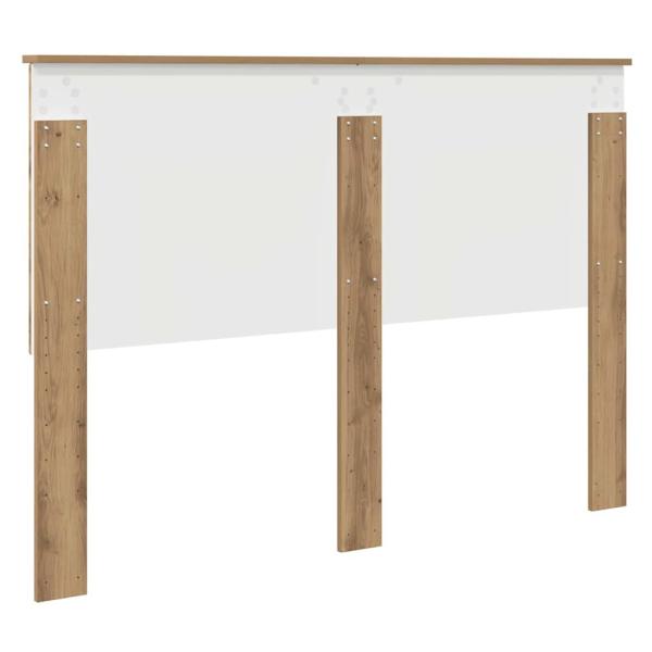 Kopfteil mit Kopfteil Artisan-Eiche 140 cm Holzwerkstoff