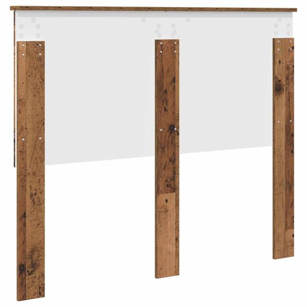 Kopfteil mit Kopfteil Altholz 135 cm Holzwerkstoff
