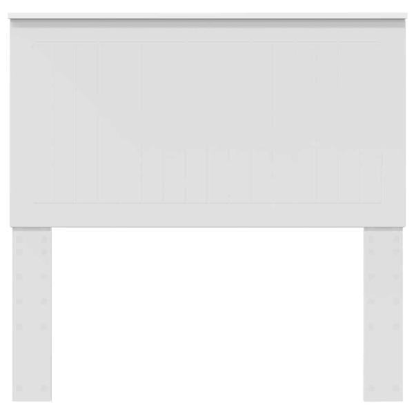 Kopfteil mit Kopfteil Weiß 100 cm Holzwerkstoff