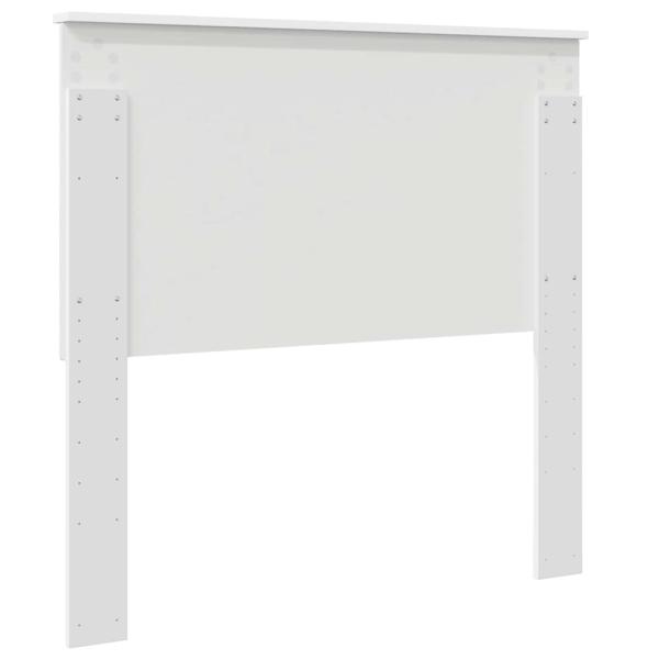 Kopfteil mit Kopfteil Weiß 100 cm Holzwerkstoff