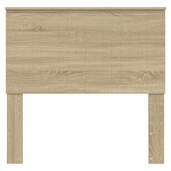 Kopfteil mit Kopfteil Sonoma-Eiche 100 cm Holzwerkstoff