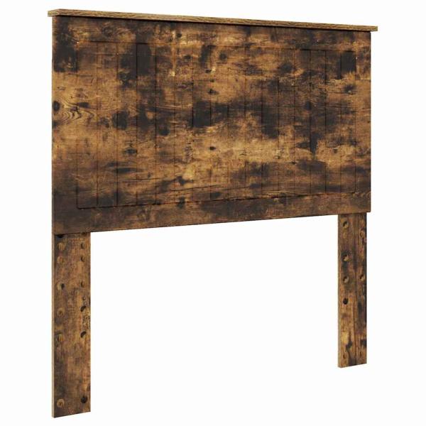 Kopfteil mit Kopfteil Geräucherte Eiche 100 cm Holzwerkstoff