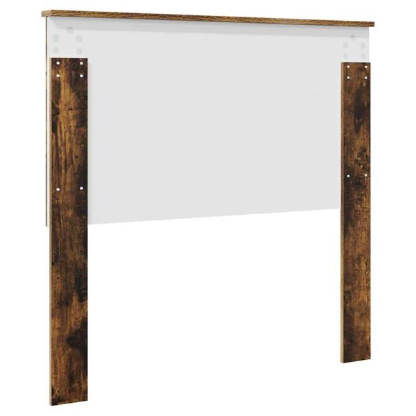 Kopfteil mit Kopfteil Geräucherte Eiche 100 cm Holzwerkstoff