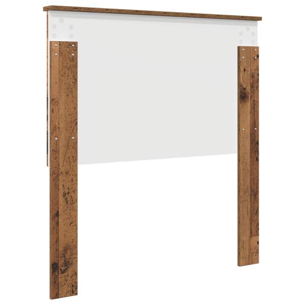 Kopfteil Altholz Holzwerkstoff