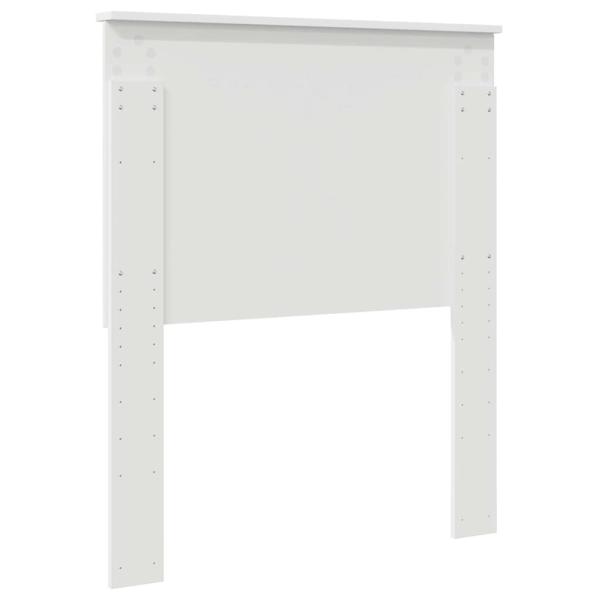 Kopfteil mit Kopfteil Weiß 80 cm Holzwerkstoff