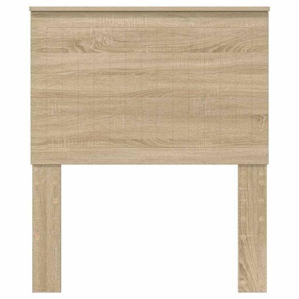 Kopfteil mit Kopfteil Sonoma-Eiche 80 cm Holzwerkstoff