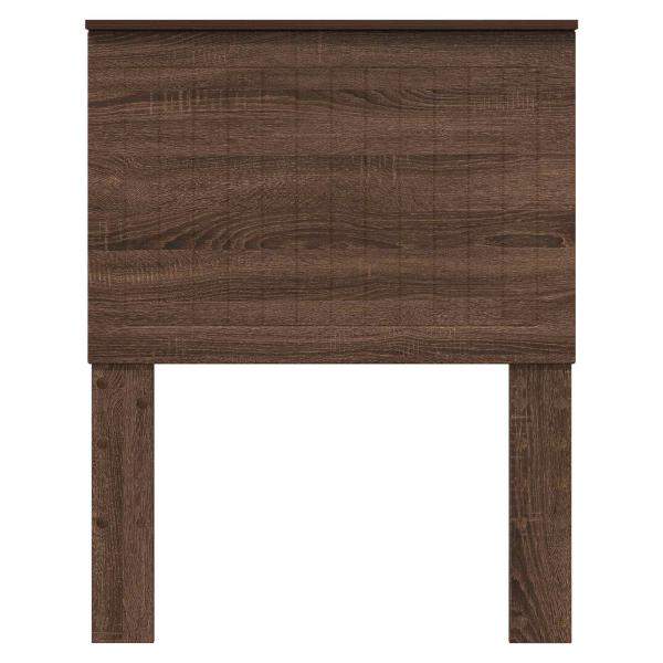 Kopfteil mit Kopfteil Braun Eichen-Optik 75 cm Holzwerkstoff