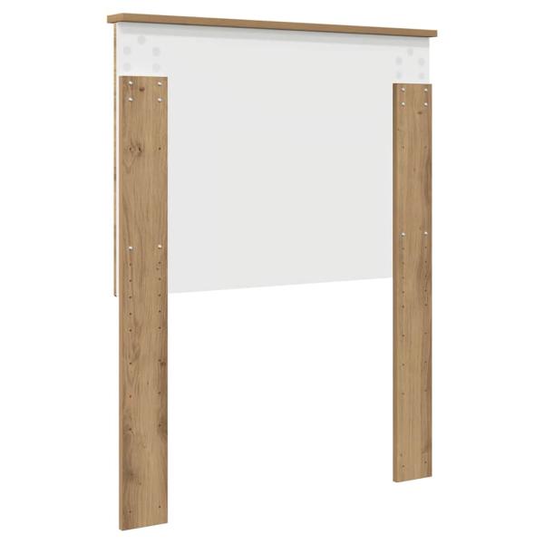 Kopfteil mit Kopfteil Artisan-Eiche 75 cm Holzwerkstoff