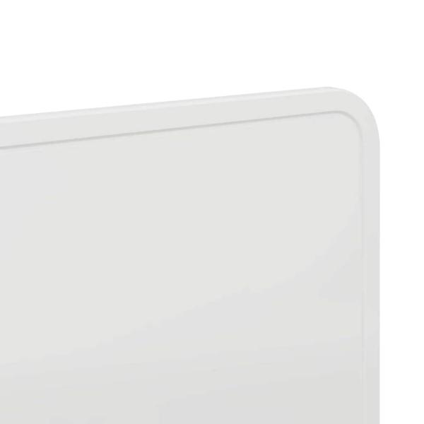 Kopfteil mit Kopfteil Weiß 180 cm Holzwerkstoff