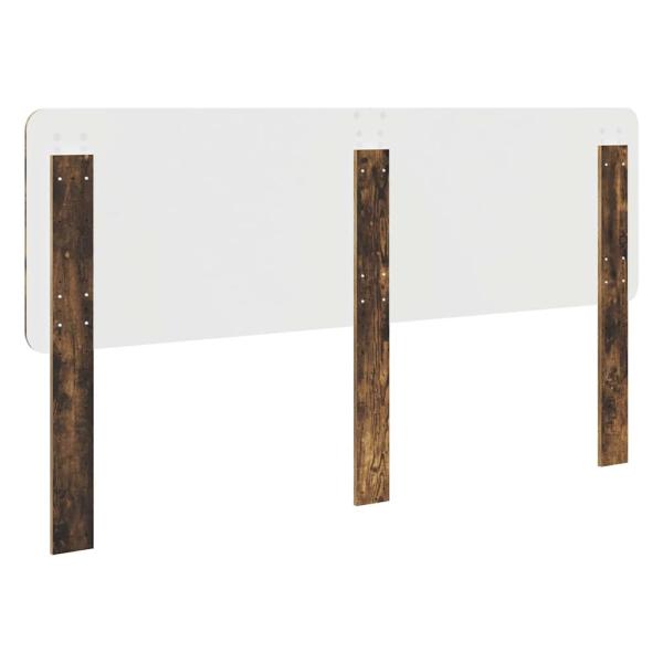 Kopfteil mit Kopfteil Geräucherte Eiche 180 cm Holzwerkstoff