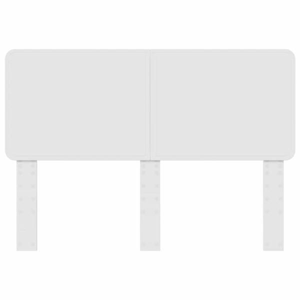 Kopfteil mit Kopfteil Weiß 150 cm Holzwerkstoff