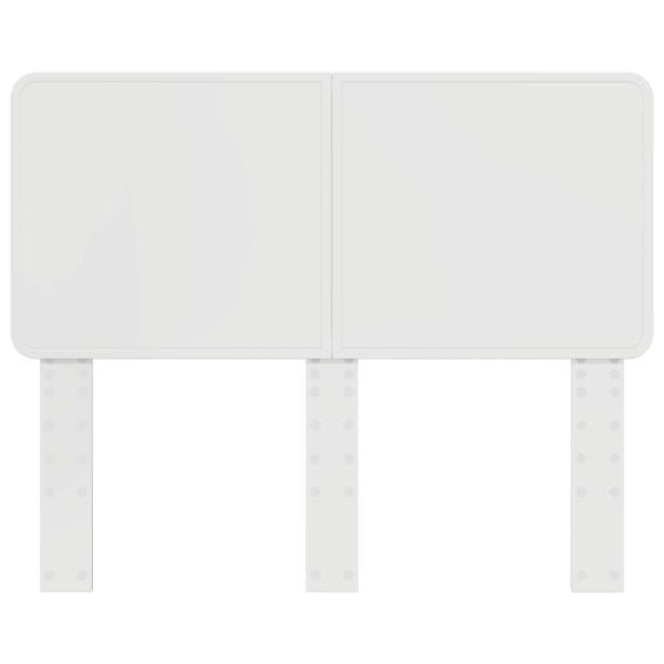 Kopfteil mit Kopfteil Weiß 135 cm Holzwerkstoff