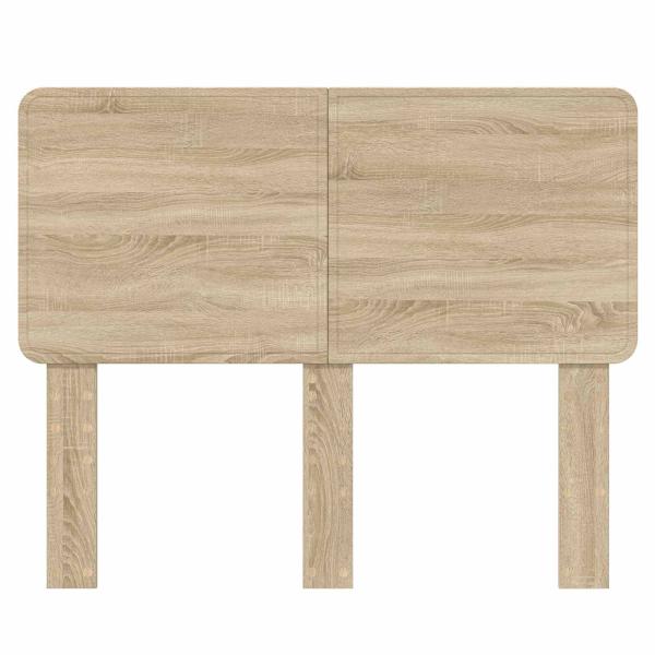 Kopfteil mit Kopfteil Sonoma-Eiche 135 cm Holzwerkstoff