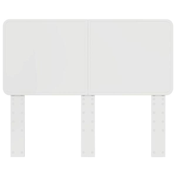 Kopfteil mit Kopfteil Weiß 120 cm Holzwerkstoff