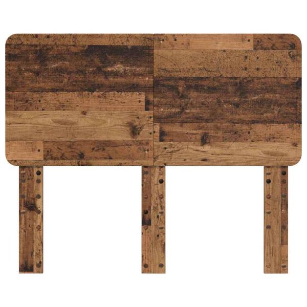 Kopfteil mit Kopfteil Altholz 120 cm Holzwerkstoff