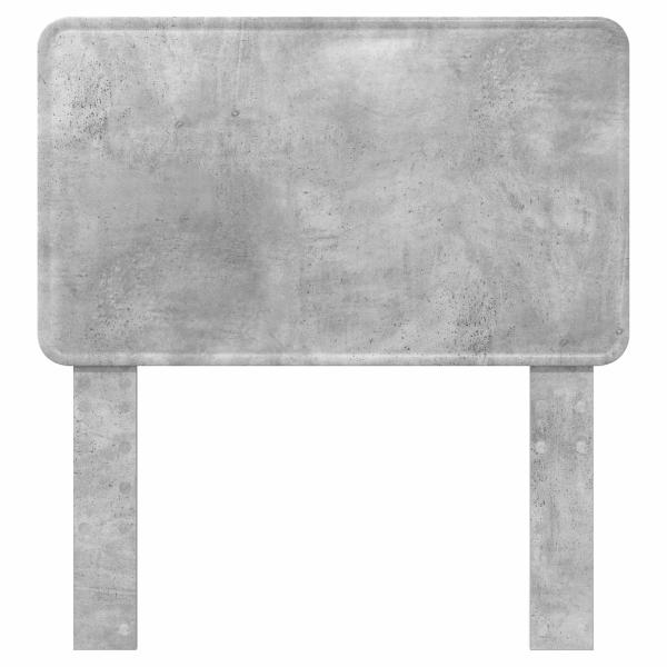 Kopfteil Beton Grau Holzwerkstoff