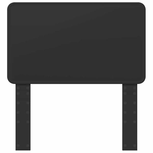 Kopfteil mit Kopfteil Schwarz Eichen-Optik 90 cm Holzwerkstoff