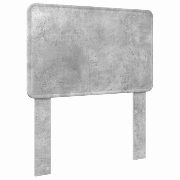 Kopfteil mit Kopfteil Beton Grau 80 cm Holzwerkstoff