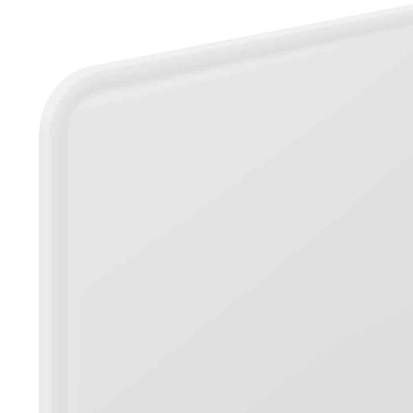 Kopfteil mit Kopfteil Weiß 75 cm Holzwerkstoff