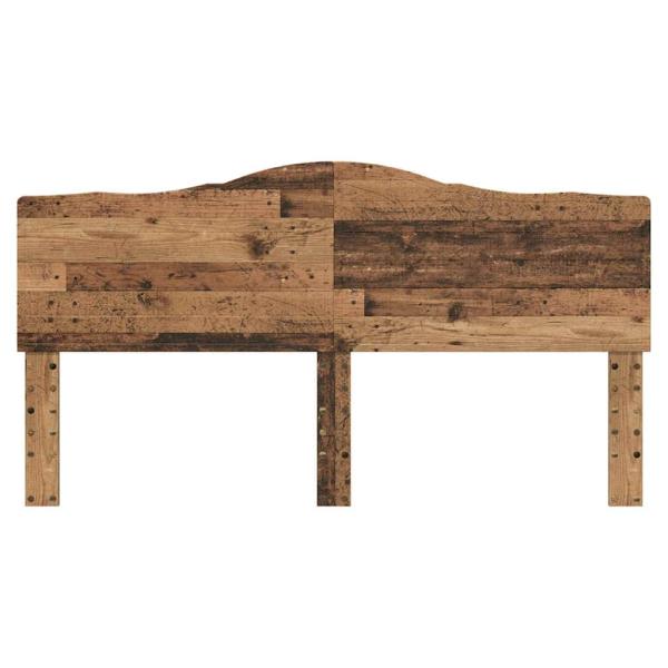 Kopfteil mit Kopfteil Altholz 180 cm Holzwerkstoff