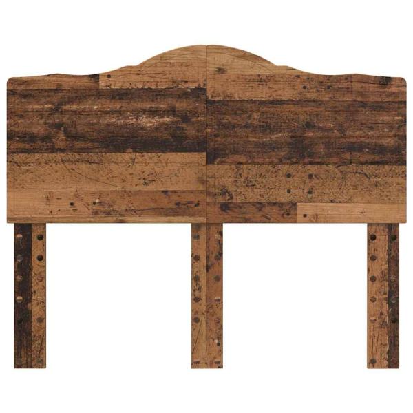 Kopfteil mit Kopfteil Altholz 135 cm Holzwerkstoff