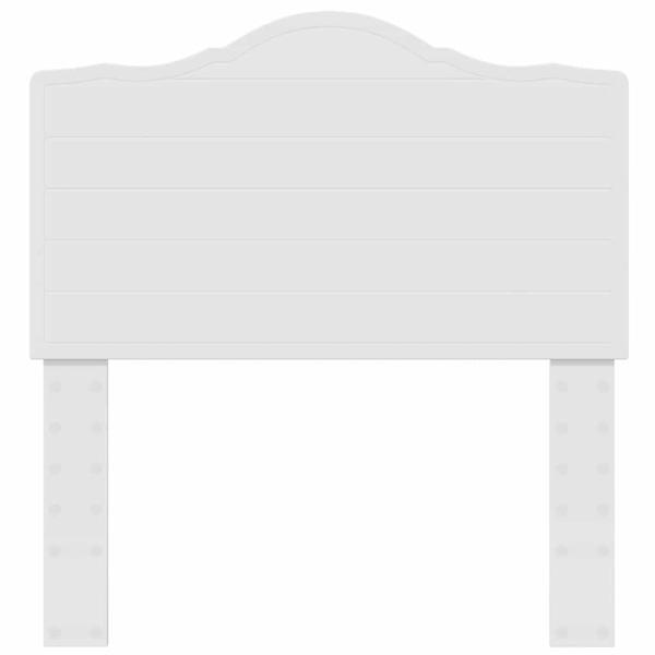 Kopfteil mit Kopfteil Weiß 90 cm Holzwerkstoff