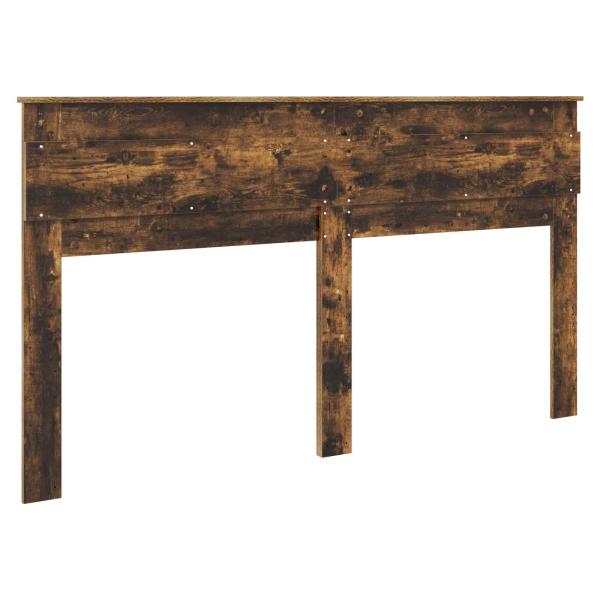 Kopfteil mit Kopfteil Geräucherte Eiche 200 cm Holzwerkstoff
