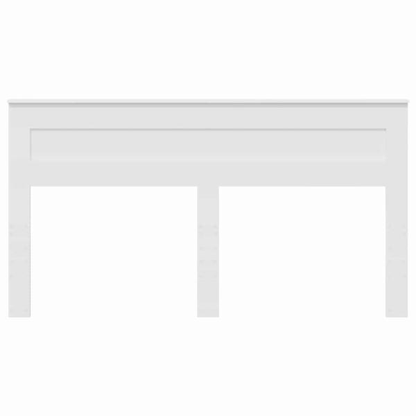 Kopfteil mit Kopfteil Weiß 180 cm Holzwerkstoff