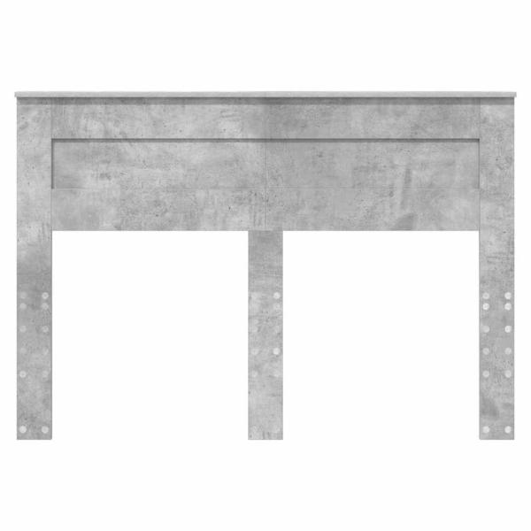 Kopfteil mit Kopfteil Beton Grau 150 cm Holzwerkstoff