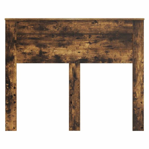 Kopfteil mit Kopfteil Geräucherte Eiche 120 cm Holzwerkstoff