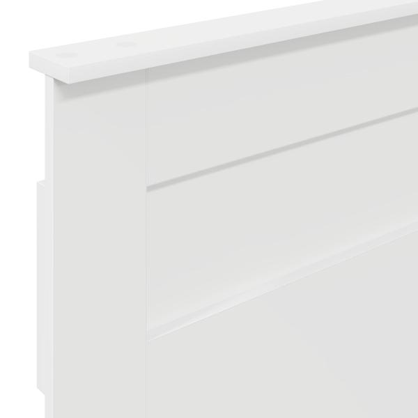 Kopfteil mit Kopfteil Weiß 100 cm Holzwerkstoff