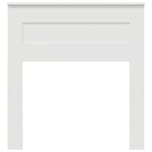 Kopfteil mit Kopfteil Weiß 90 cm Holzwerkstoff